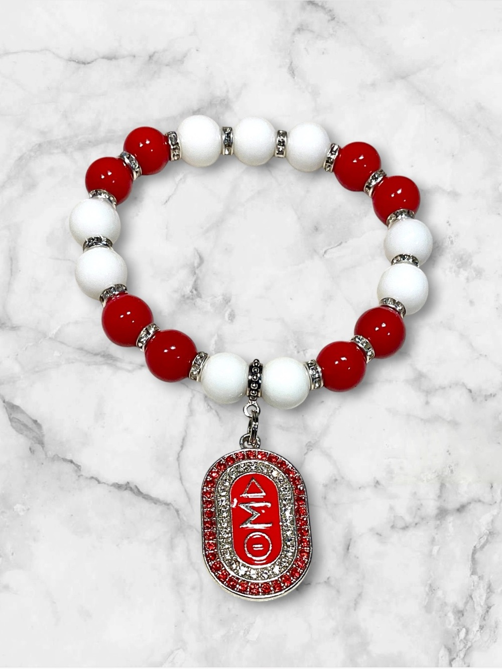 Delta Sigma Theta Charm Bracelet